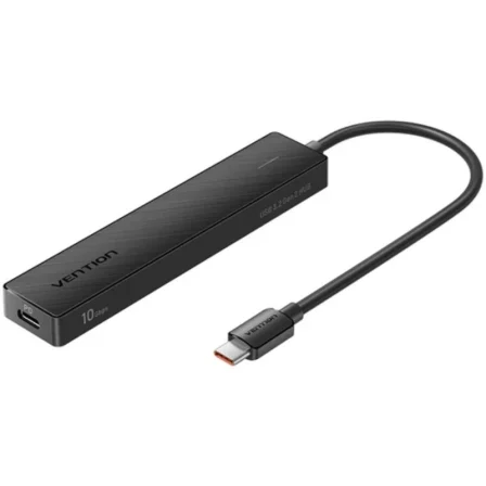 Vention Hub USB 3.2 Gen 2 CKDBB con 5 puertos, 2xUSB-C, 2xUSB-A y PD Gris Vention Hub USB 3.2 Gen 2 CKDBB con 5 puertos, 2xUSB-C, 2xUSB-A y PD Gris
